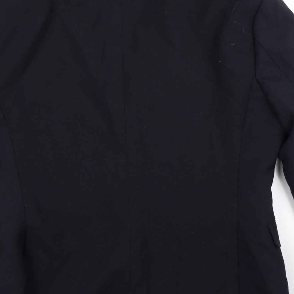H&M Mens Blue   Jacket Suit Jacket Size 38