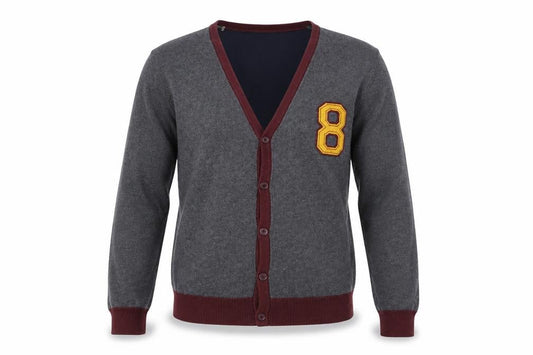 Cedar Wood State Mens Grey  Knit Cardigan Jumper Size XS