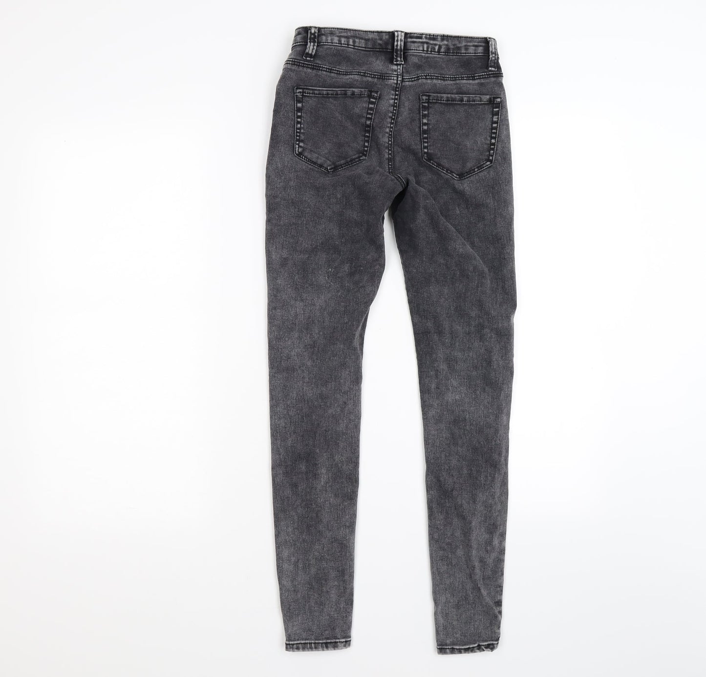 denim co Womens Black  Denim Jegging Leggings Size 6 L27 in