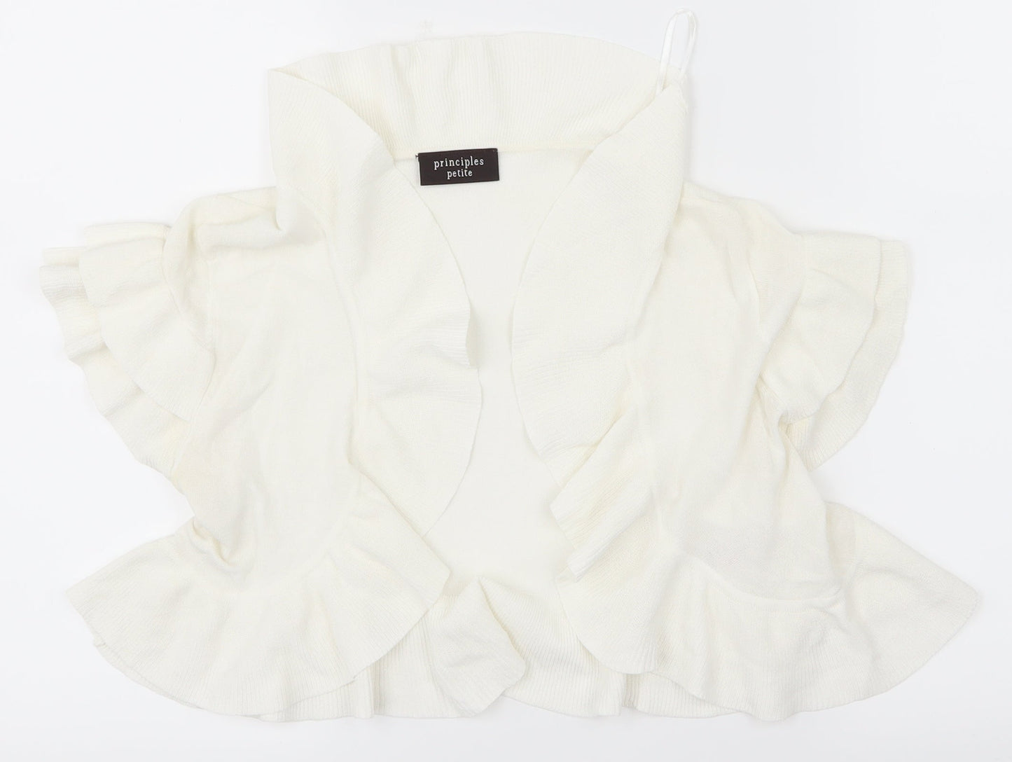 Principles Womens White   Cardigan Jumper Size S
