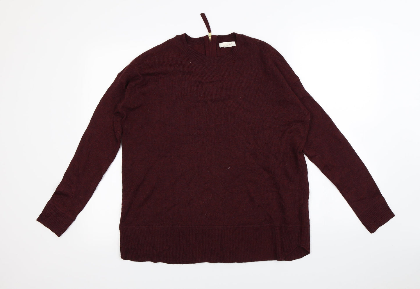 H&M Womens Red   Pullover Jumper Size S