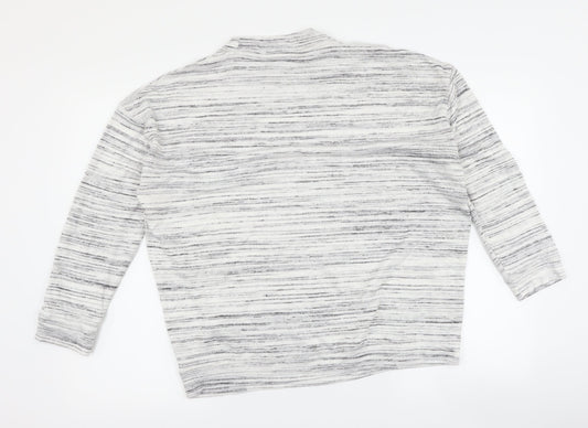 Marks and Spencer Womens Grey   Pullover Jumper Size 14