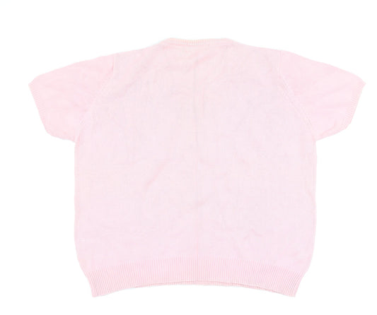 EWM Womens Pink   Basic T-Shirt Size L
