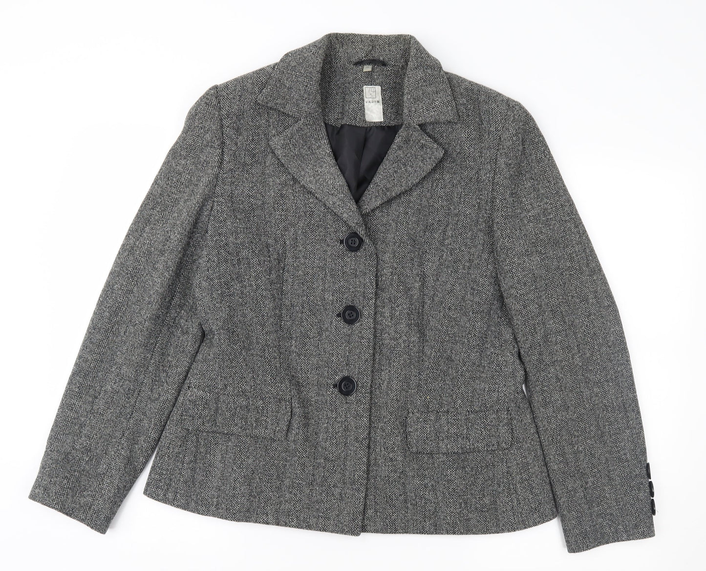 Preworn Womens Grey   Jacket  Size 14