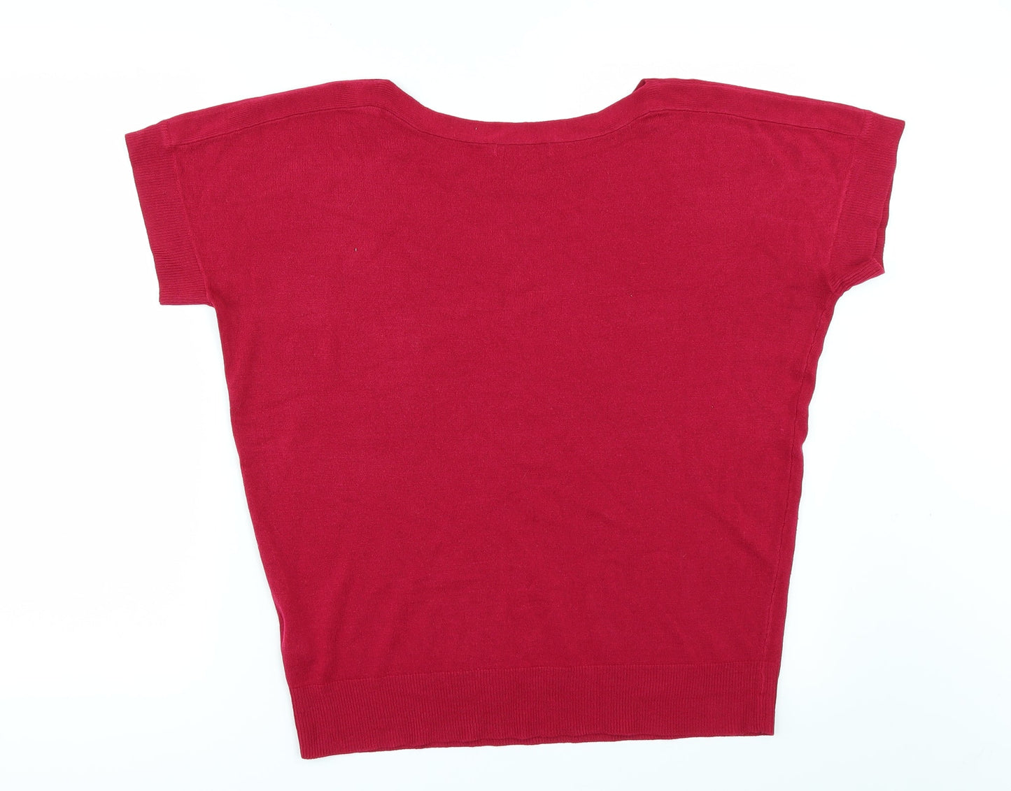Marks and Spencer Womens Red   Pullover Jumper Size 12