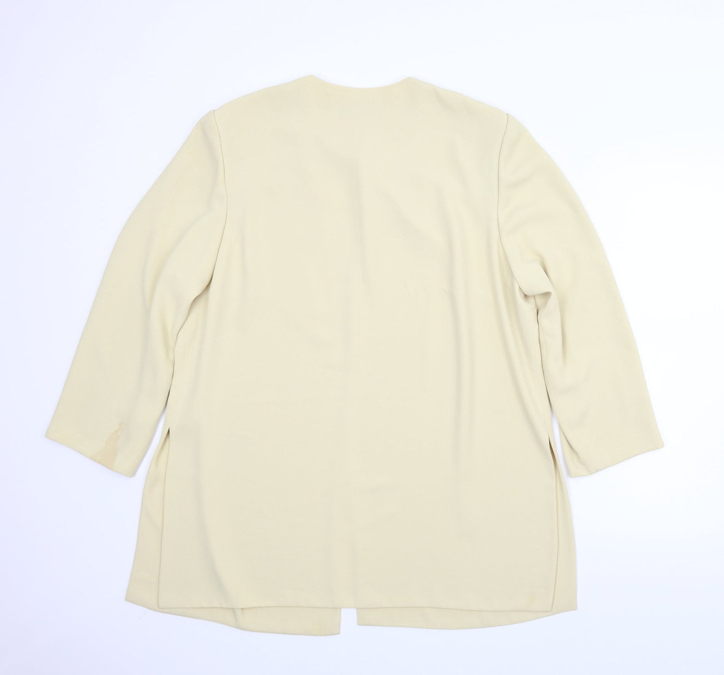 Gina Womens Beige   Cape Jumper Size 20