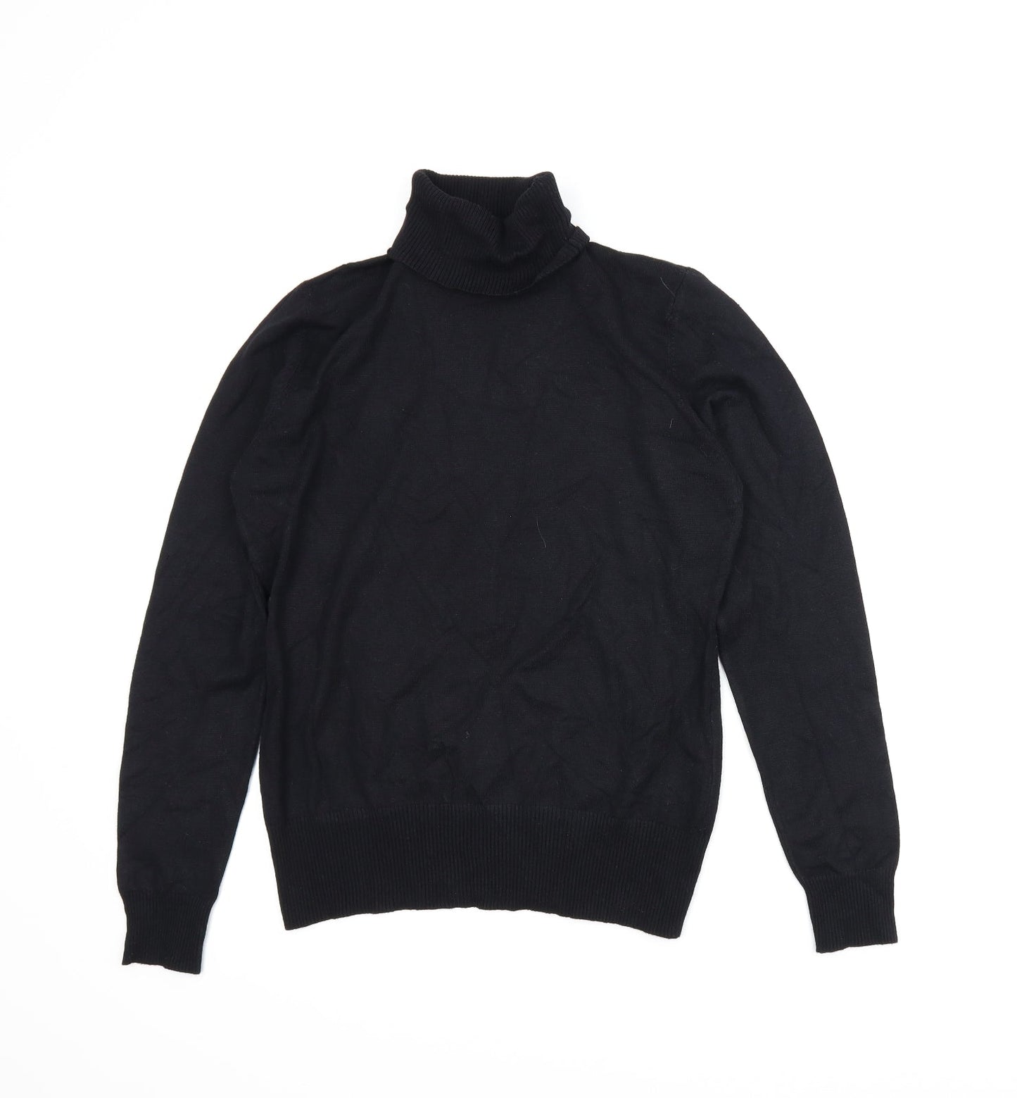 Preworn Womens Black   Pullover Jumper Size S