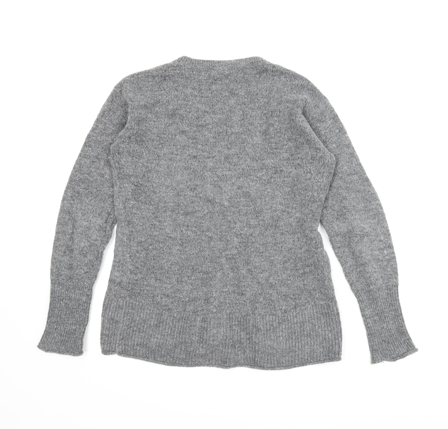 H&M Womens Grey   Pullover Jumper Size S