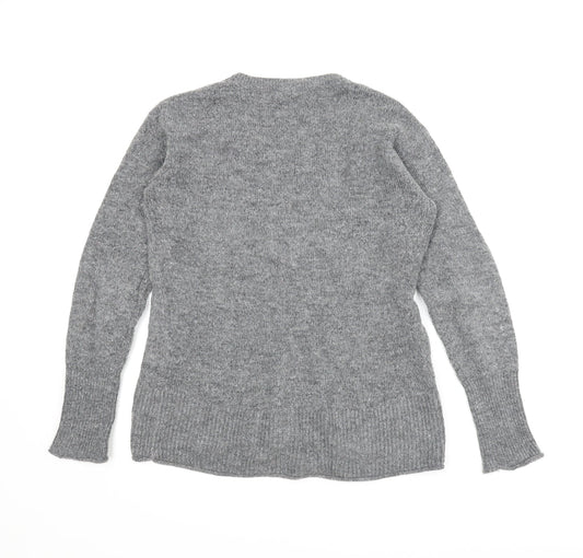 H&M Womens Grey   Pullover Jumper Size S