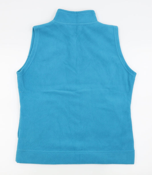 isle Womens Blue   Full Zip Jumper Size 14