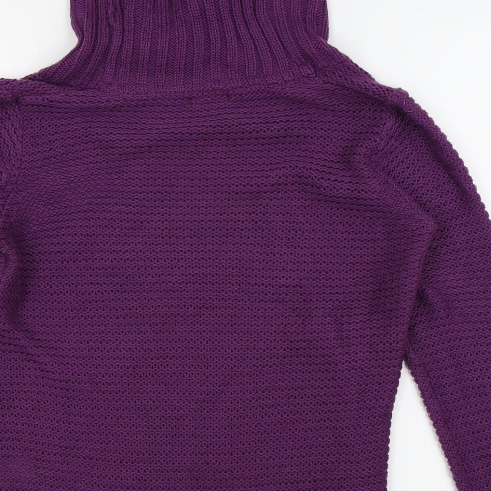 BM Womens Purple   Pullover Jumper Size S
