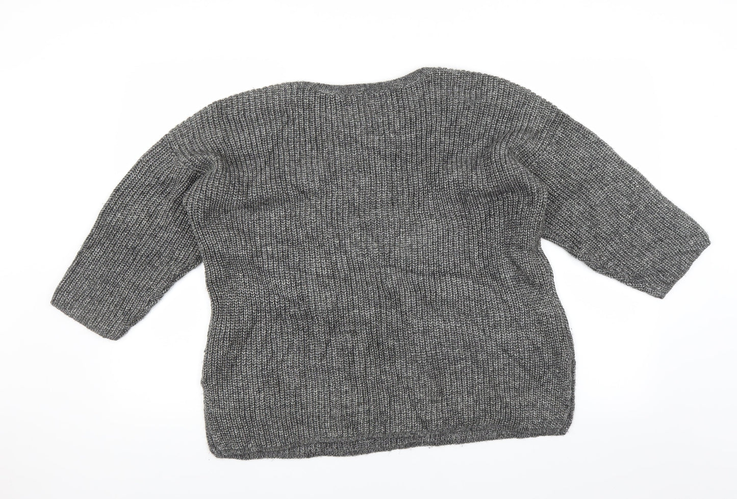 Marks and Spencer Womens Grey   Pullover Jumper Size 14