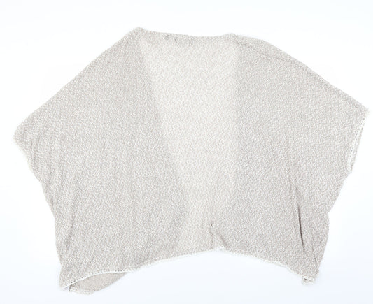 New Look Womens Beige   Cardigan Jumper Size 14
