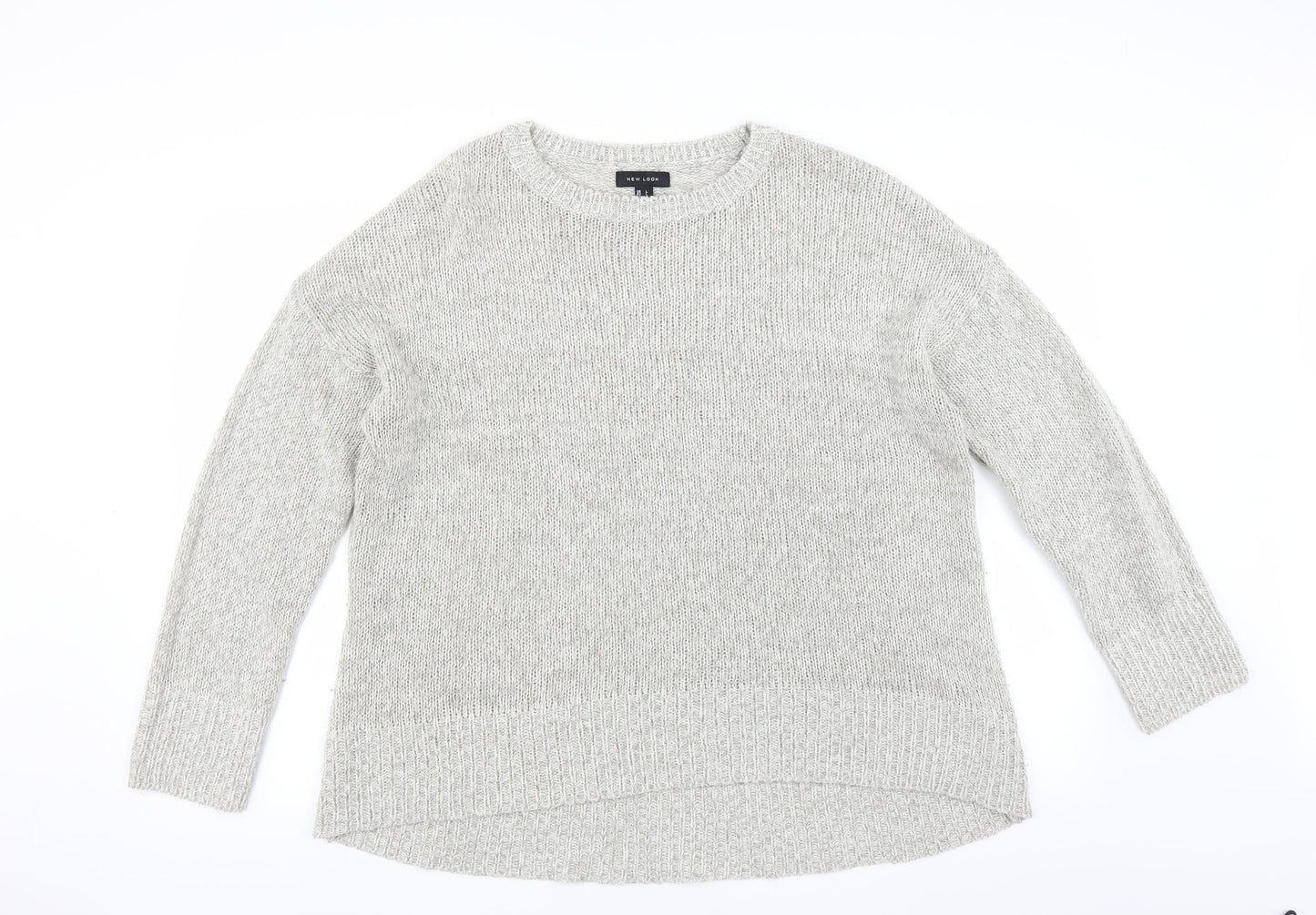 New Look Womens Grey   Pullover Jumper Size L