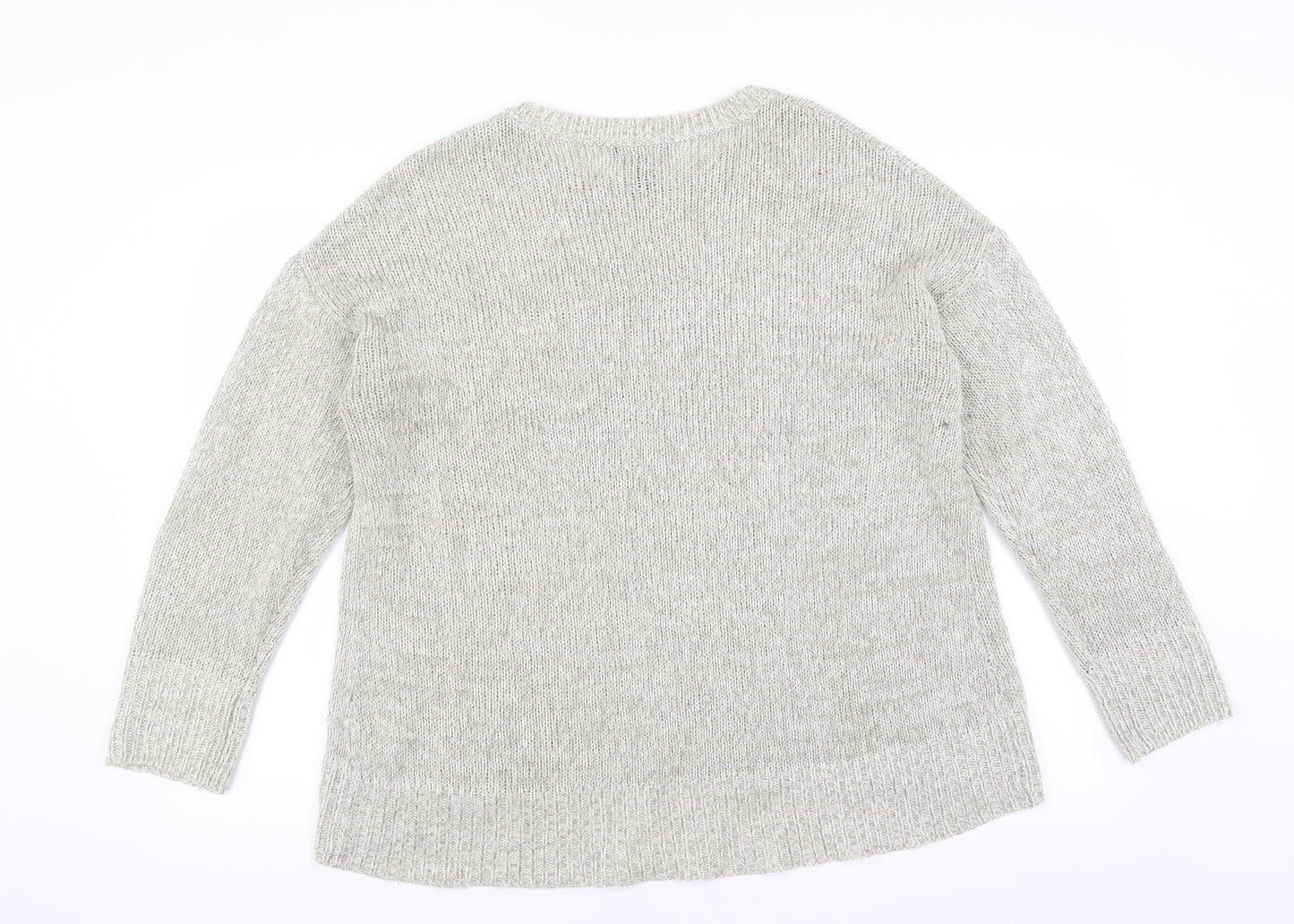 New Look Womens Grey   Pullover Jumper Size L