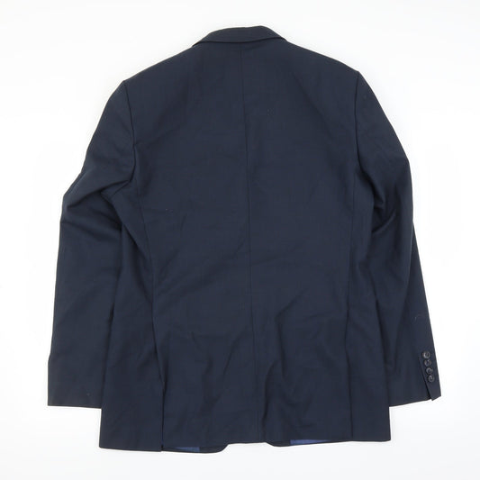 Daniel Grahame Mens Blue   Jacket Suit Jacket Size 40