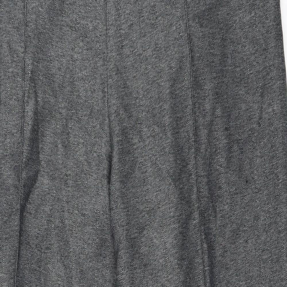 Marks and Spencer Womens Grey   Trousers  Size 14 L26 in
