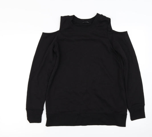 New Look Womens Black   Pullover Jumper Size 10