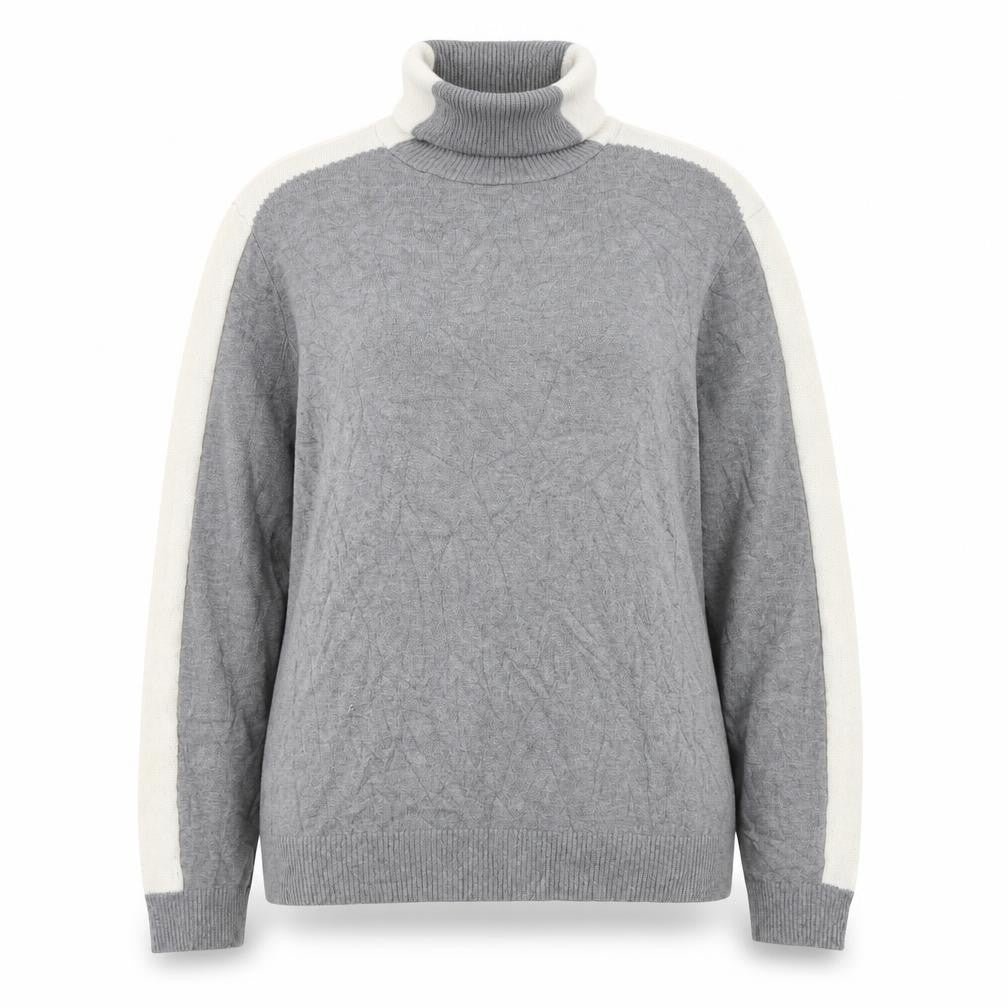 Front view of Marks & Spencer women’s grey jumper, size L