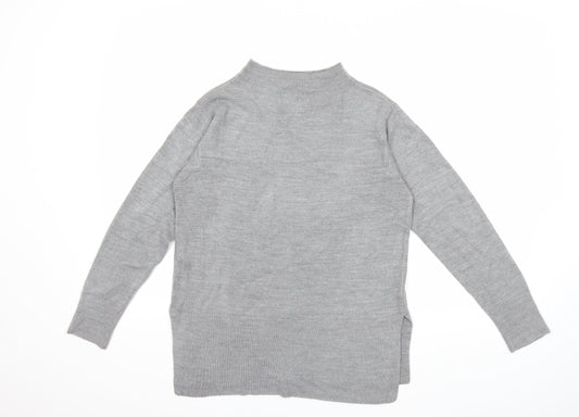 Marks and Spencer Womens Grey  Knit Pullover Jumper Size XS