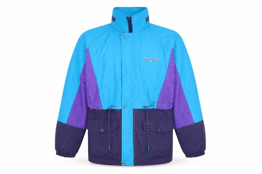 SKAYZER Mens Blue   Rain Coat Coat Size S