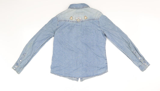 NewLook Womens Blue   Jacket Coatigan Size 8