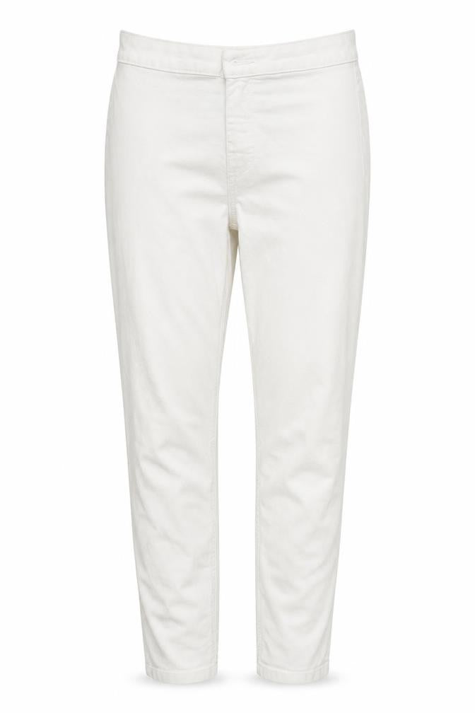 Front view of Marks & Spencer Collection women’s white skinny jeans, size UK 10, 31-inch leg