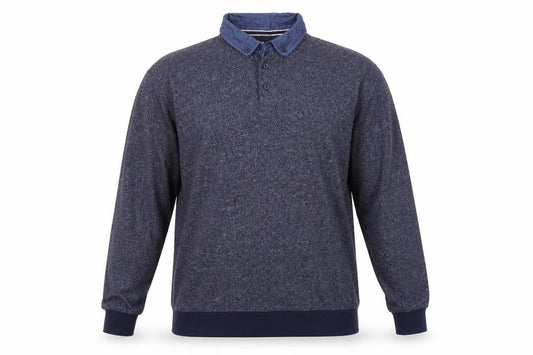 Sandstone & Co Men Mens Blue   Pullover Jumper Size L
