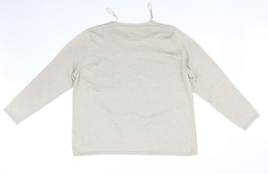 BLM Womens Gold   Pullover Jumper Size XL