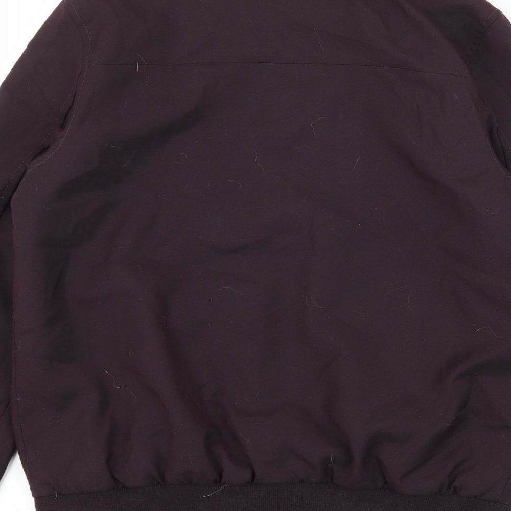 NEXT Girls Purple   Bomber Jacket Jacket Size 10 Years