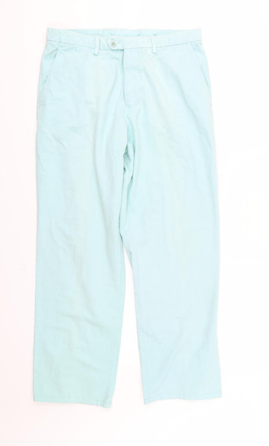 Trotter & Deane Womens Blue  Denim Trousers  Size 32 in L27 in