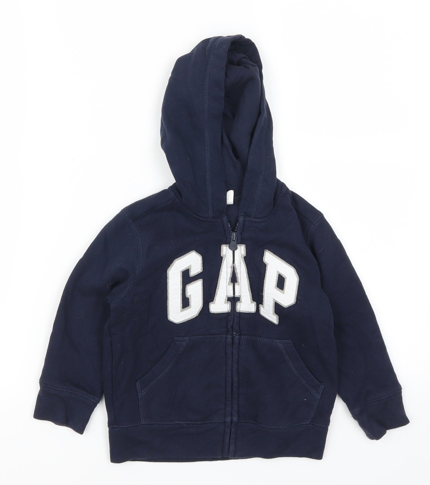 Gap Boys Blue   Full Zip Hoodie Size 2 Years