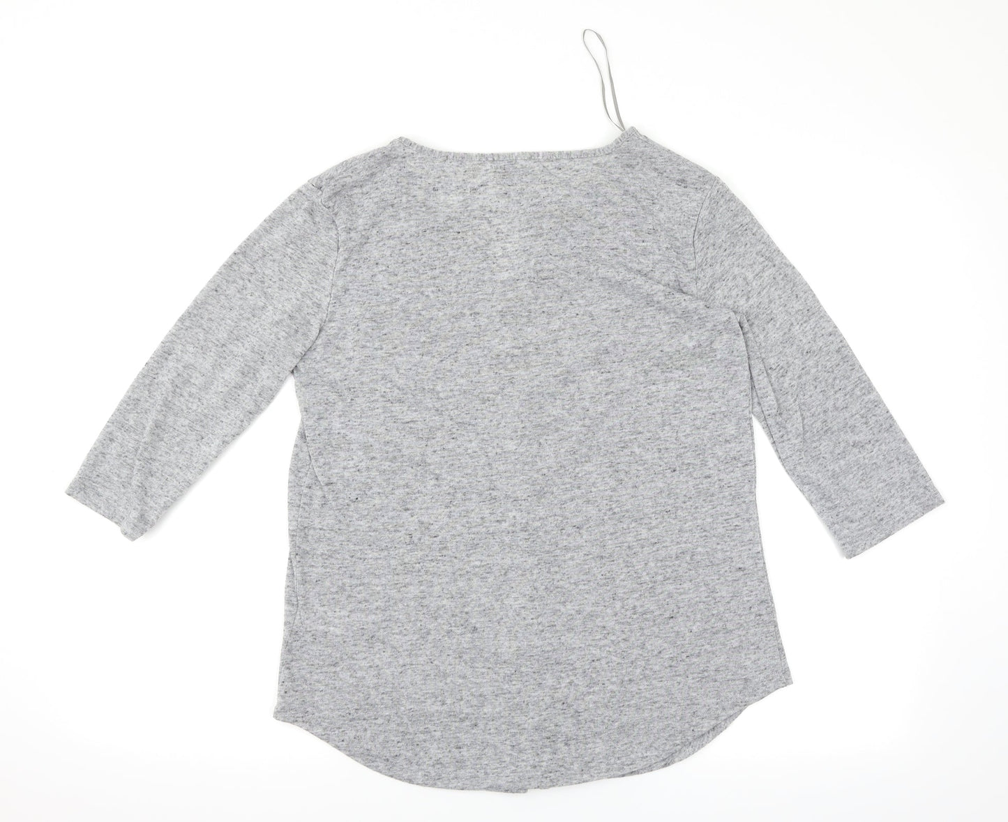 Papaya Womens Grey   Basic T-Shirt Size 12