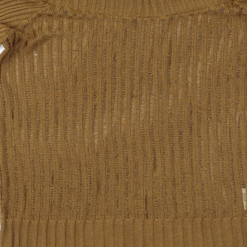 H&M Womens Brown   Pullover Jumper Size M