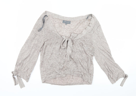 Et Vous Womens Beige   Cardigan Jumper Size 12
