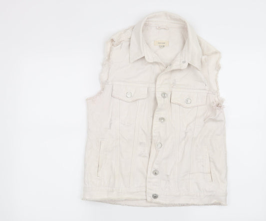 River Island Womens White   Jacket  Size 10