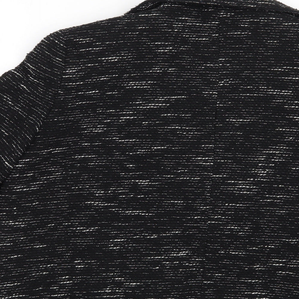 Wallis Womens Black Striped  Jacket  Size 12