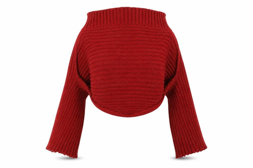 Per Una Womens Brown  Knit Cape Jumper Size L