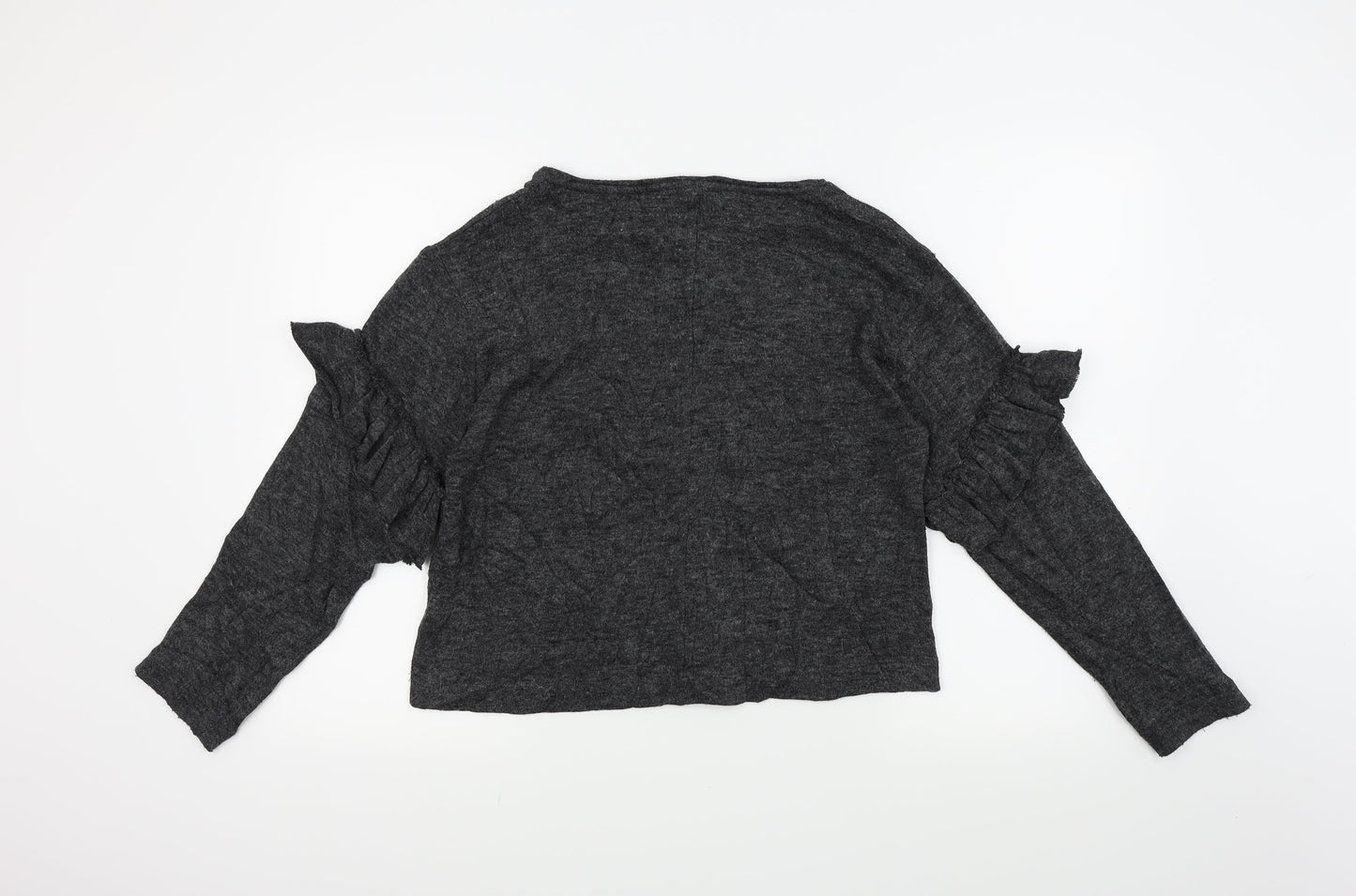Zara Womens Grey   Pullover Jumper Size S