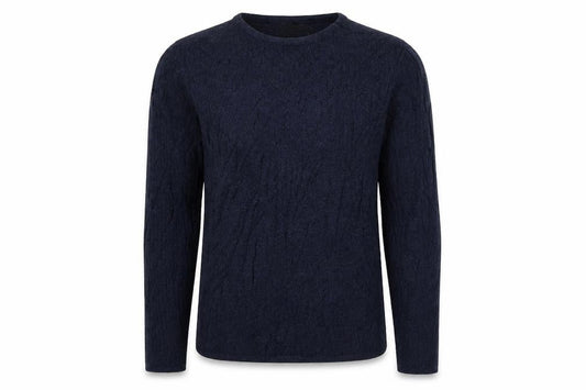 Topman Mens Blue  Knit Pullover Jumper Size S