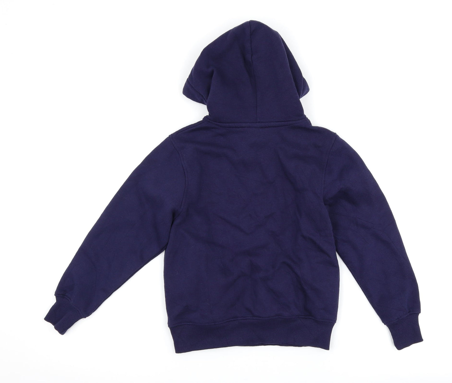 FC Barcelona Boys Blue   Pullover Hoodie Size S  - Barcelona FC