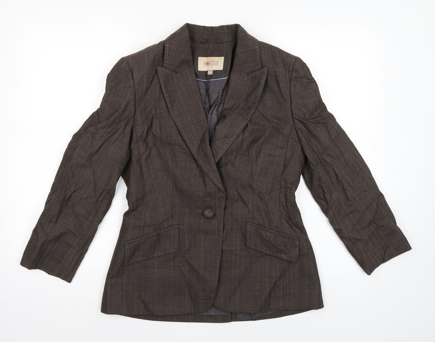 NEXT Womens Brown   Jacket Blazer Size 10