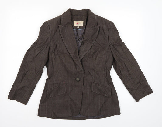 NEXT Womens Brown   Jacket Blazer Size 10