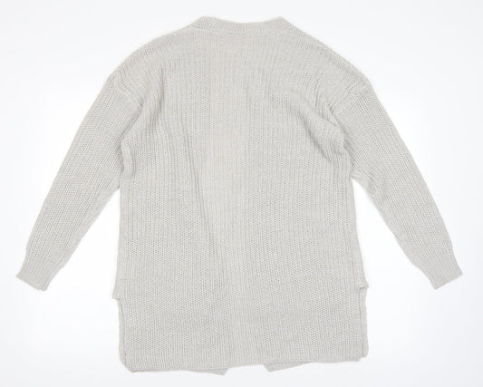 Board Angels Womens Grey   Cardigan Jumper Size 12