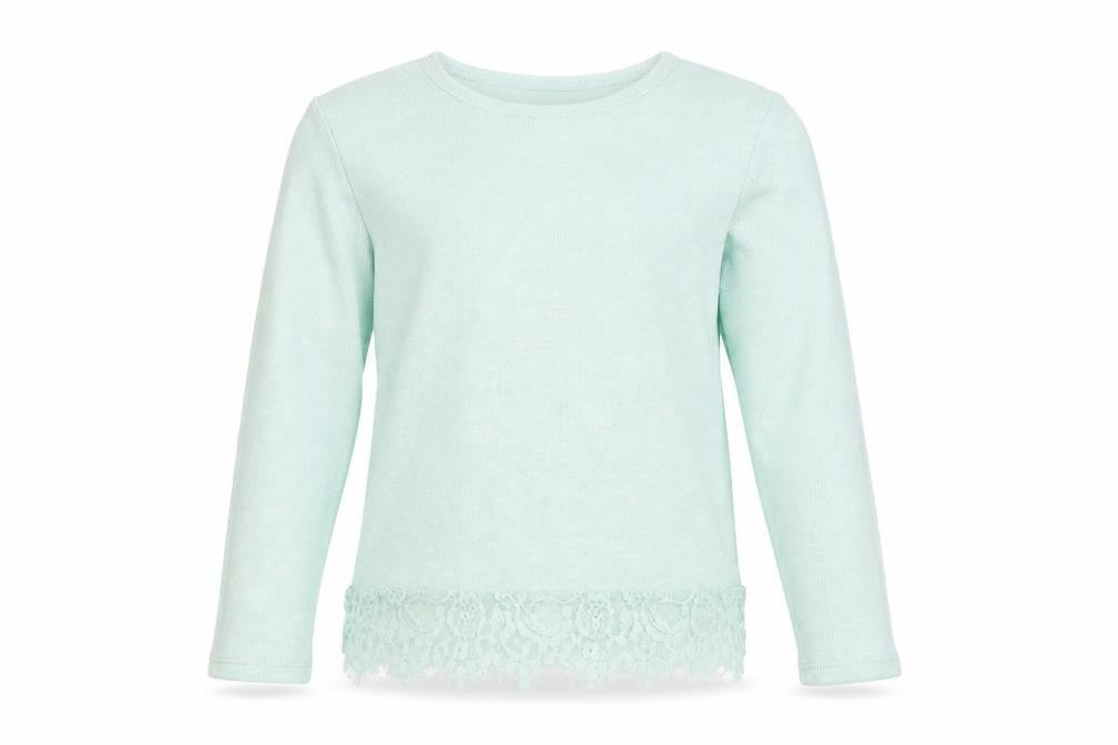 H&M Girls Green   Pullover Jumper Size 7-8 Years