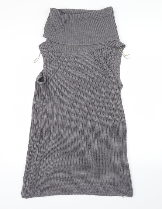 lottie loves Womens Grey   Jacket Poncho Size 12