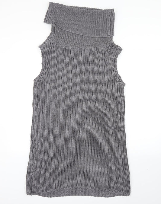 lottie loves Womens Grey   Jacket Poncho Size 12