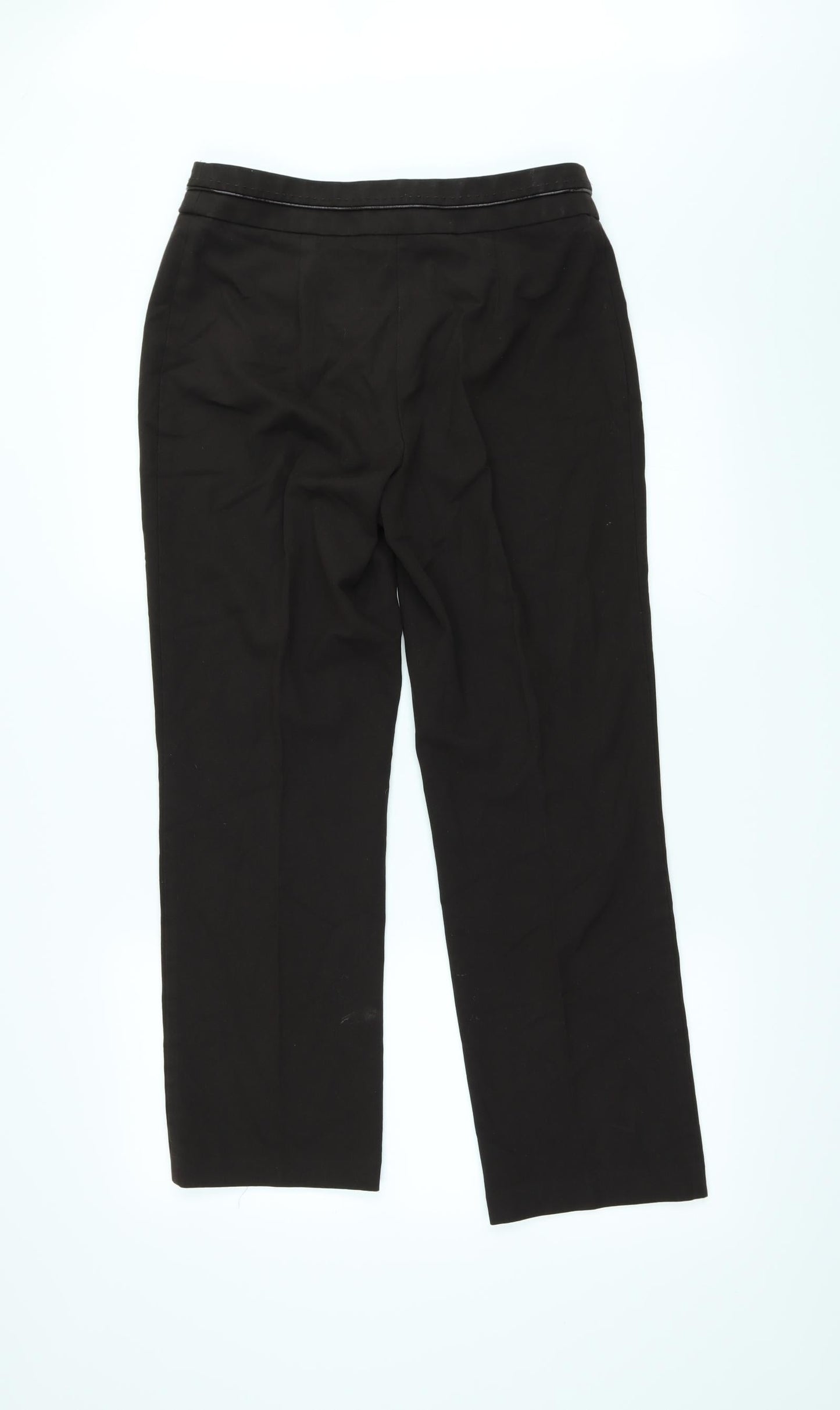 Marks and Spencer Womens Brown   Trousers  Size 12 L25 in