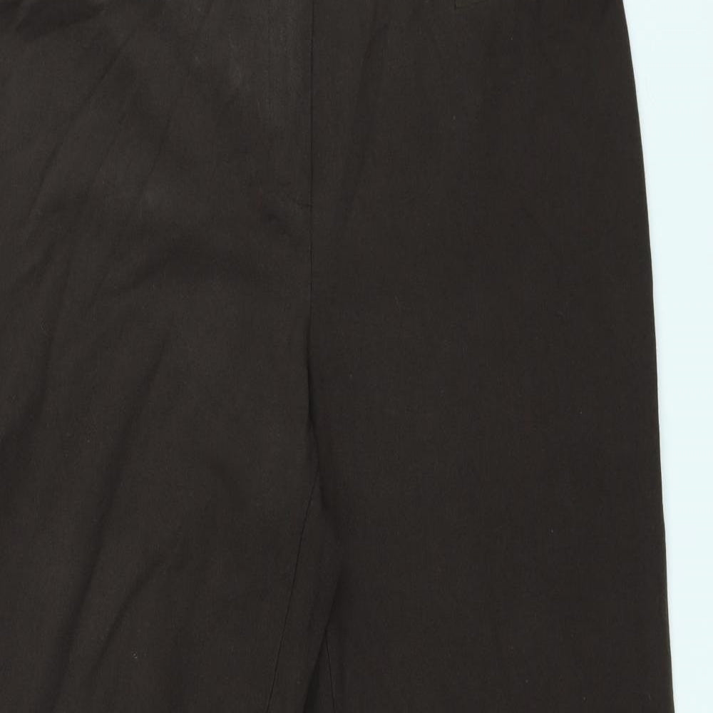 Marks and Spencer Womens Brown   Trousers  Size 14 L28 in