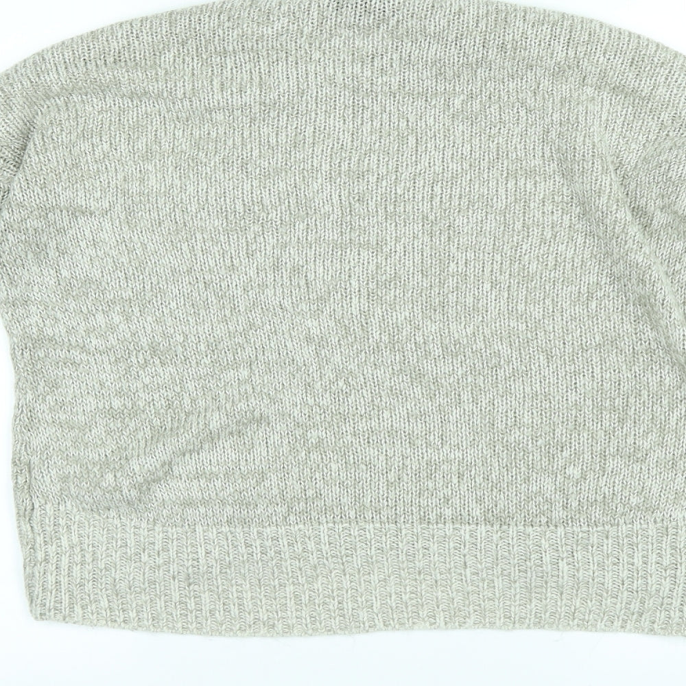 New Look Womens Grey   Pullover Jumper Size S